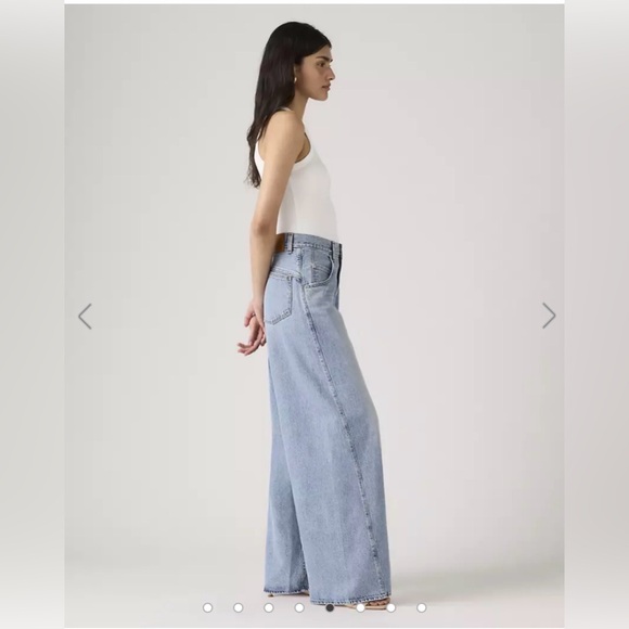 Levi’s Baggy Barrel Cotton Medium wash - size 28 - Picture 3 of 10